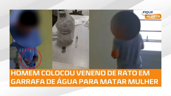 Homem é preso após invadir casa em Ipioca e colocar veneno de rato em água de mulher