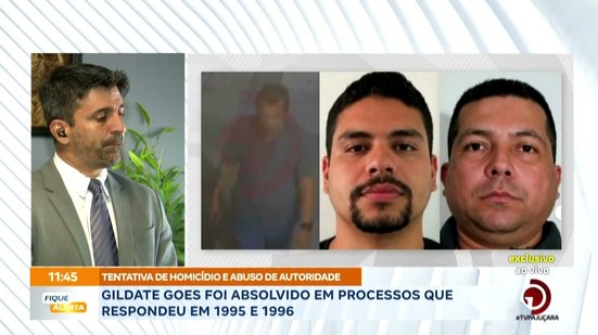 Gildate Goes já respondeu a processos de tentativa de homicídio e abuso de autoridade