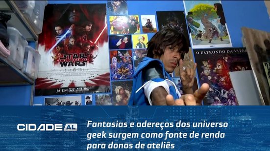 Fantasias e adereços dos universo geek surgem como fonte de renda para donos de ateliês