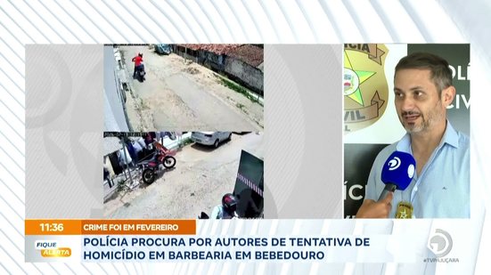 Polícia procura por autores de tentativa de homicídio em barbearia em Bebedouro
