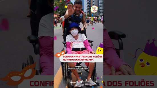 Sorriso no rosto, fantasia caprichada e muita animação! 🎉🎭 #CarnavalPajuçara