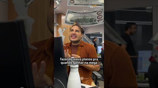 Eu com a Mega na cabeça: já tô até escolhendo a mansão 🏠💅 #HoraDoVentura