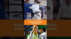 Atleta alagoana vai representar o Brasil em competição internacional #FiqueAlerta