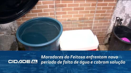 Moradores do Feitosa enfrentam novo período de falta de água e cobram solução