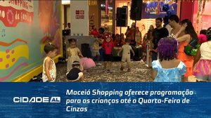 Maceió Shopping oferece programação para as crianças até a Quarta-Feira de Cinzas