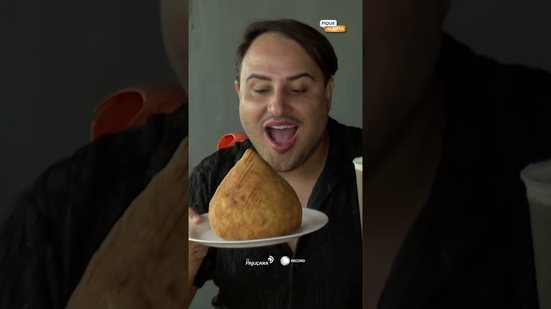 🍗COXINHA GIGANTE: será que o Ventura conseguiu cumprir o desafio? 👀 #HoraDoVentura