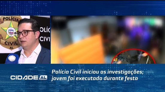 Polícia Civil iniciou as investigações; jovem foi executado durante festa