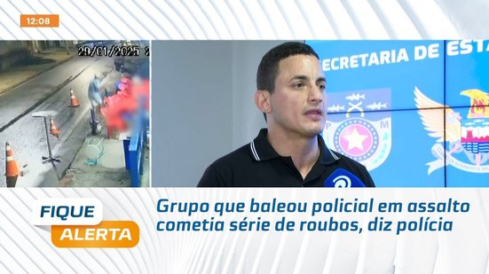 Grupo que baleou policial em assalto cometia série de roubos, diz polícia