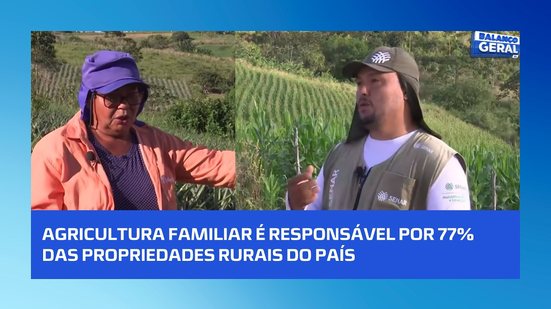 🌱 Agricultura familiar responde por 77% das propriedades rurais no Brasil