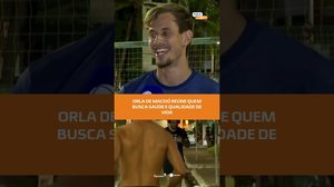 Orla de Maceió vira ponto de saúde e esporte para moradores #FiqueAlerta