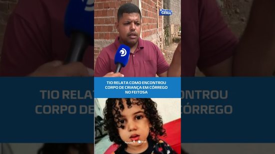 Em depoimento, tio conta como encontrou a criança no córrego #BalançoGeralAL