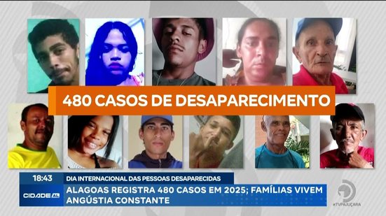Dia Internacional das Pessoas Desaparecidas: Alagoas registra 480 casos em 2025