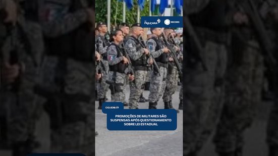 ⚠️ Regra de pontuação leva TJAL a suspender promoções na PM e Bombeiros | #CidadeAL