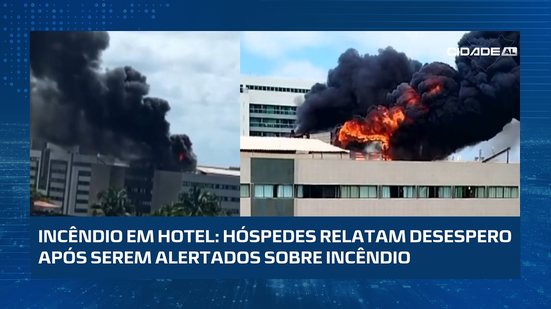 🚨 Susto em hotel de Maceió: hóspedes contam momentos de desespero