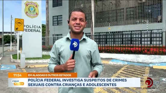 Polícia Federal investiga suspeitos de crimes sexuais contra crianças e adolescentes