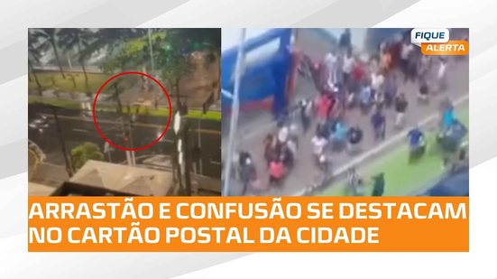 Domingo é marcado por arrastão e correria nas praias de Ponta Verde e Pajuçara