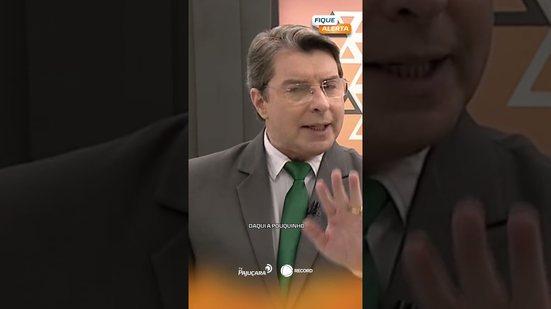 Assalto com momentos de tensão e semana chuvosa em destaque no fenômeno #FiqueAlerta