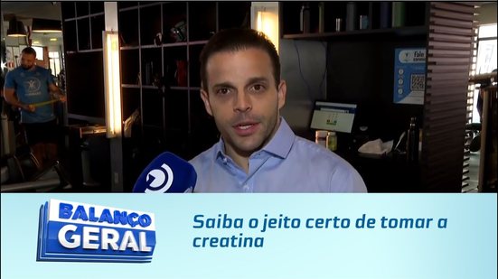 Saiba o jeito certo de tomar a creatina
