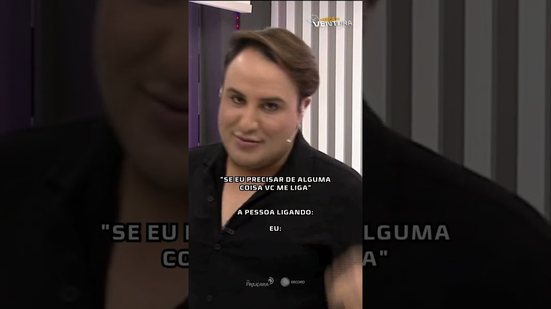 A pessoa: “me liga se precisar” | Eu: QUÁÁÁ, ela ligou mesmo🤡📞 #HoraDoVentura