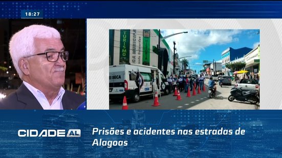 Feriadão com imprudência: Prisões e acidentes nas estradas de Alagoas