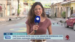 Sine Alagoas está com 3.130 vagas de emprego
