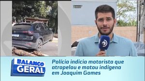 Polícia indicia motorista que atropelou e matou indígena em Joaquim Gomes