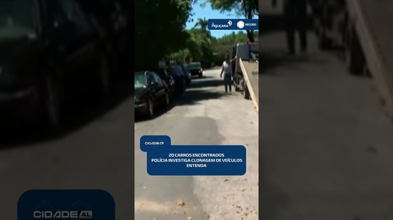 🚗 Cerca de 20 carros são apreendidos em investigação sobre clonagem de veículos | #CidadeAL