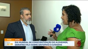 Dia mundial de conscientização do alzheimer; geriatra fala sobre sintomas e cuidados