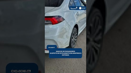 🚔 Suspeito de estelionato em Arapiraca pode ter feito mais de 30 vítimas | #CidadeAL