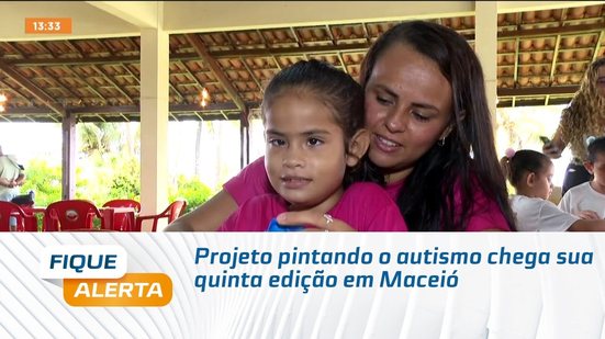 Projeto pintando o autismo chega sua quinta edição em Maceió