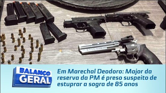 Em Marechal Deodoro: Major da reserva da PM é preso suspeito de estuprar a sogra de 85 anos