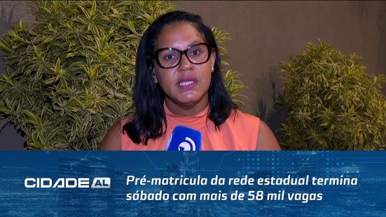Pré-matricula da rede estadual termina sábado com mais de 58 mil vagas