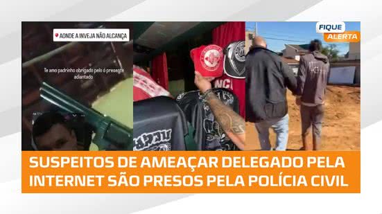 Em Palmeira dos Índios: Polícia Civil prende suspeitos de ameaçar delegado nas redes sociais