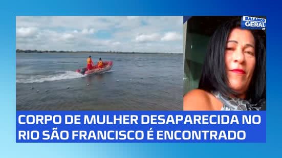 Fim trágico: corpo de mulher que caiu de embarcação é encontrado no Rio São Francisco