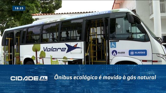 Amigo do Meio Ambiente-Modelo inovador: Ônibus ecológico é movido à gás natural