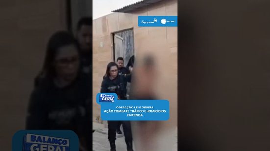 🚔Operação Lei e Ordem mira grupos envolvidos com tráfico e homicídio em Rio Largo #BalançoGeralAL