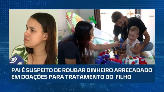 Mãe denuncia pai por sumiço de R$ 113 mil em doações para bebê amputado