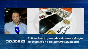 Polícia Penal apreende celulares e drogas em inspeção no Baldomero Cavalcanti