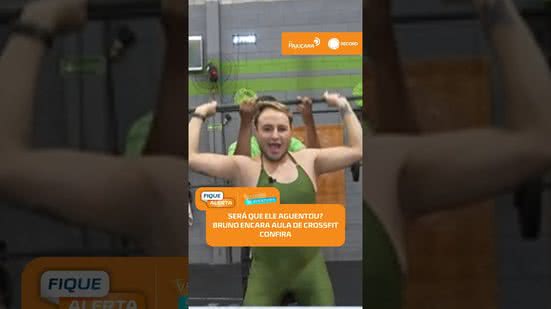 🏋️ Ventura se Aventura: Bruno tenta sobreviver a uma aula de CrossFit | #FiqueAlerta