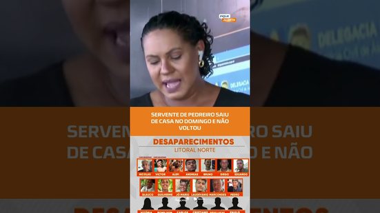 Desaparecimento mobiliza buscas em Passo do Camaragibe #FiqueAlerta