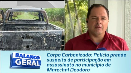 Polícia prende suspeito de participação em assassinato no município de Marechal Deodoro