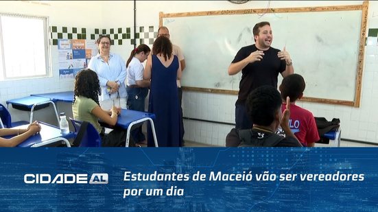 Estudantes de Maceió vão ser vereadores por um dia; iniciativa é da Câmara Municipal