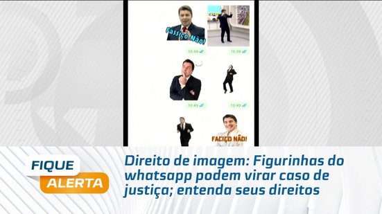 Direito de imagem: Figurinhas do whatsapp podem virar caso de justiça; entenda seus direitos