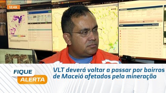 VLT deverá voltar a passar por bairros de Maceió afetados pela mineração