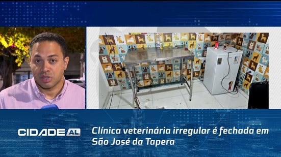 Clínica veterinária irregular é fechada em São José da Tapera