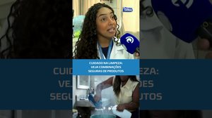 Nem tudo pode ser misturado: saiba como usar produtos de limpeza #BalançoGeralAL