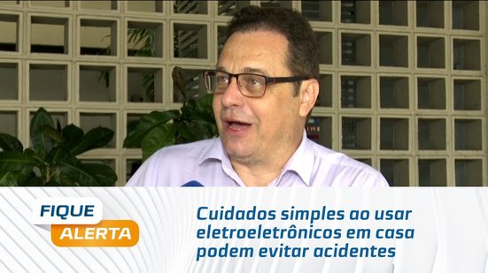 Cuidados simples ao usar eletroeletrônicos em casa podem evitar acidentes