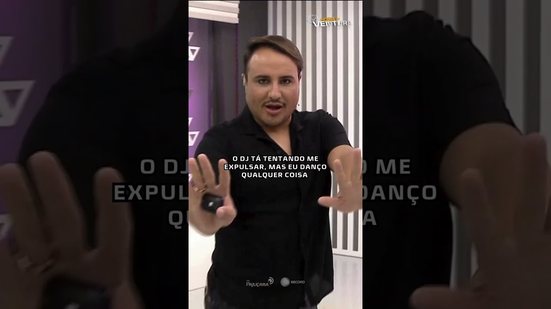 Quando o DJ tenta te derrotar… mas você não desiste 😂🔥 #HoraDoVentura