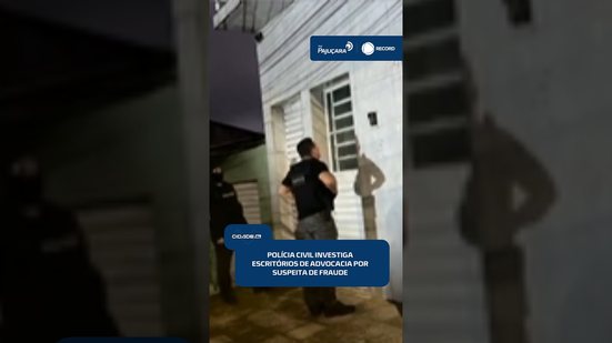 🚔 Escritórios são investigados por suspeita de fraude e falsificação de documentos | #CidadeAL