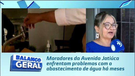 Moradores da Avenida Jatiúca enfrentam problemas com o abastecimento de água há meses